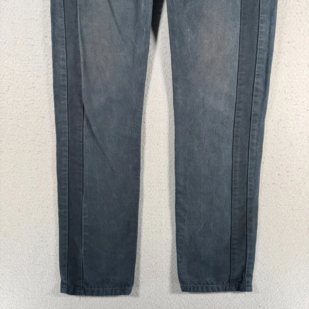 Levis 502 Jeans Mens 32x32‎ Black Tapered Leg Limited Rare Comfort Denim Stretch